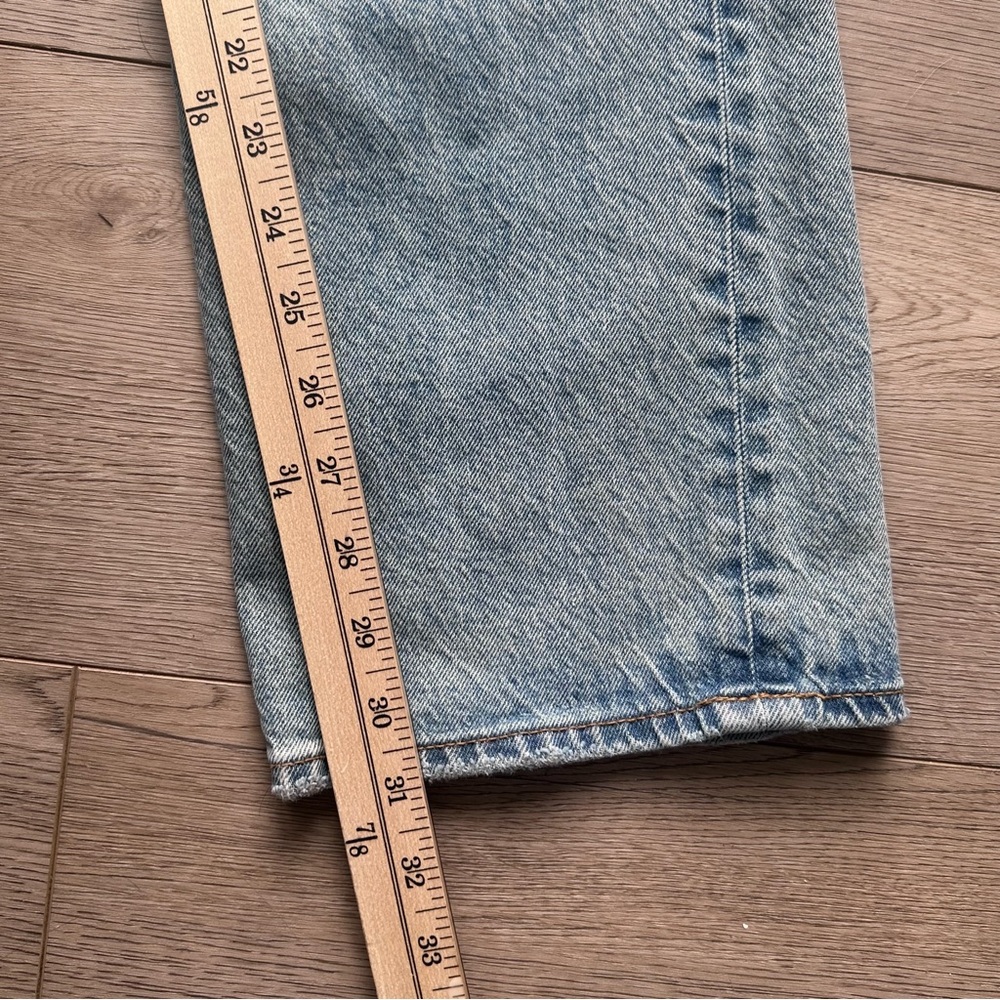 American Eagle Outfitters Light Blue Men's Straight Jeans 32x34 - Picture 3 of 8